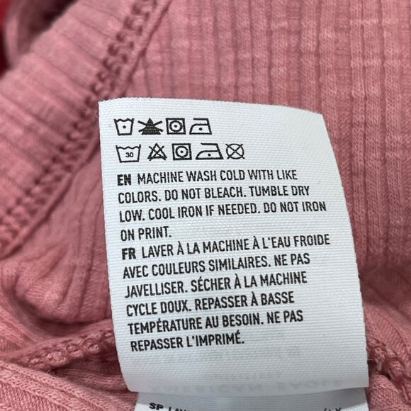 3 American Eagle Ribbed Tank Top Cross Back Cropped Small S Green Pink Yellow Bu - Picture 12 of 12